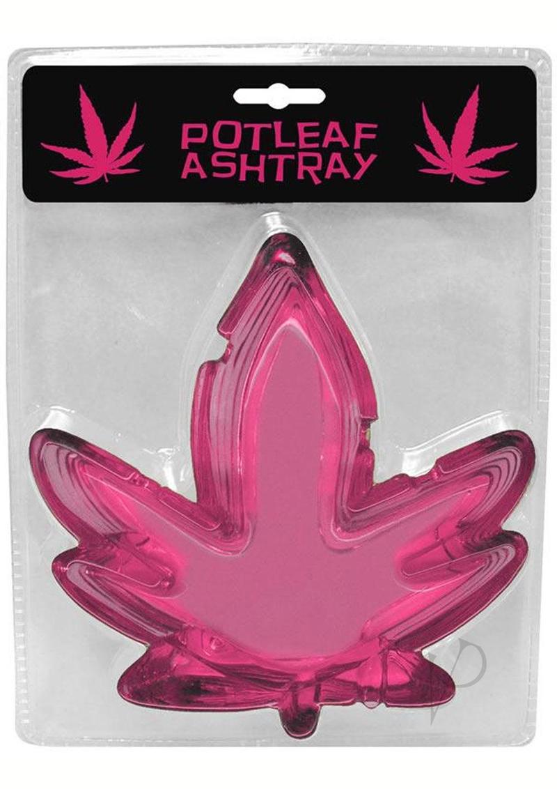 Pink Potleaf Ashtray