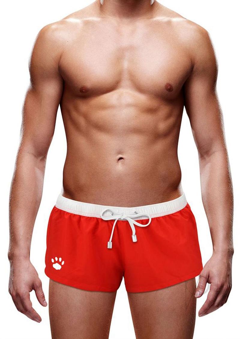 Prowler Swim Trunk Red Md Ss22(disc)