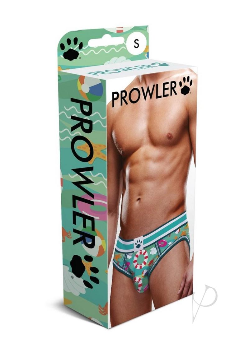 Prowler Beach Brief Sm Aqua Ss22(disc)