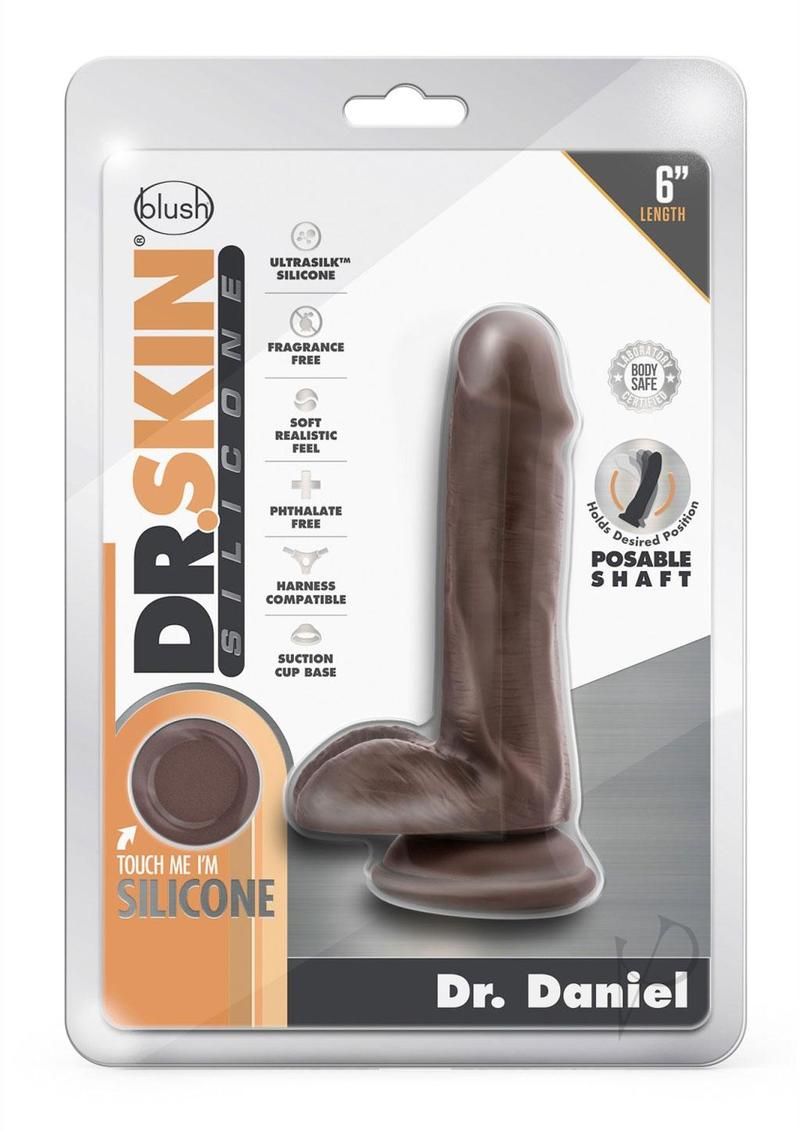 Dr Skin Silicone Dr Daniel 6 Chocolate