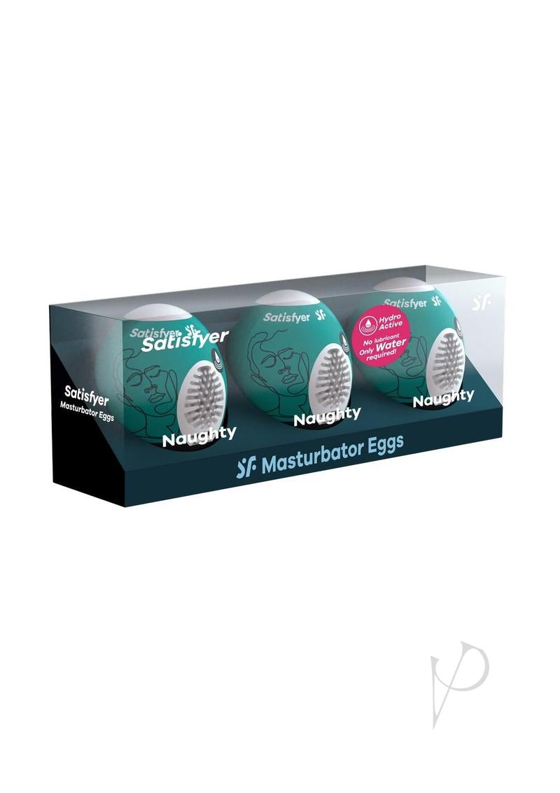 Satisfyer Masturbator Egg 3pk Naughty