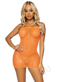Crystalize Net Convert Tube Dress Os Orn