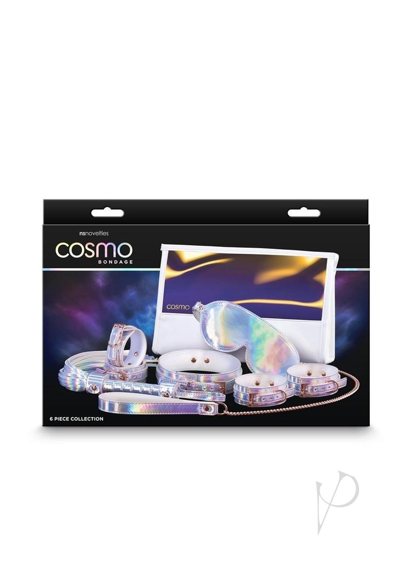 Cosmo Bondage 8 Piece Kit Rainbow