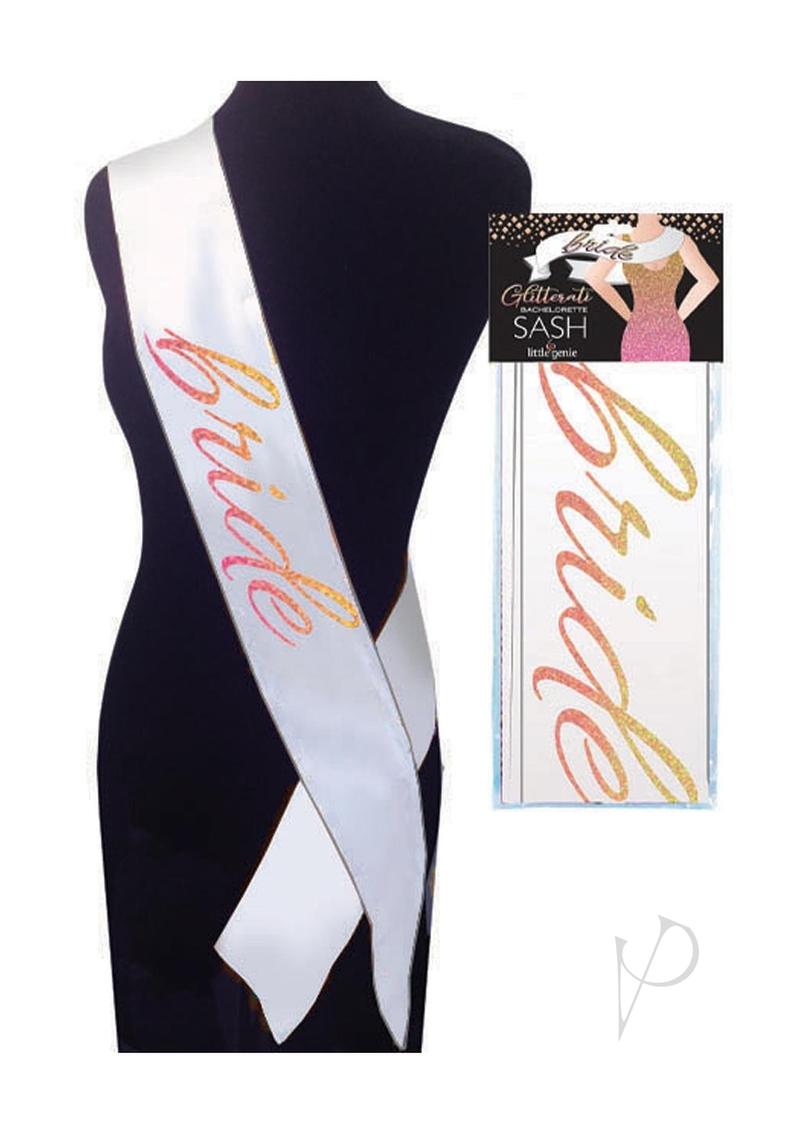 Glitterati Bride Sash