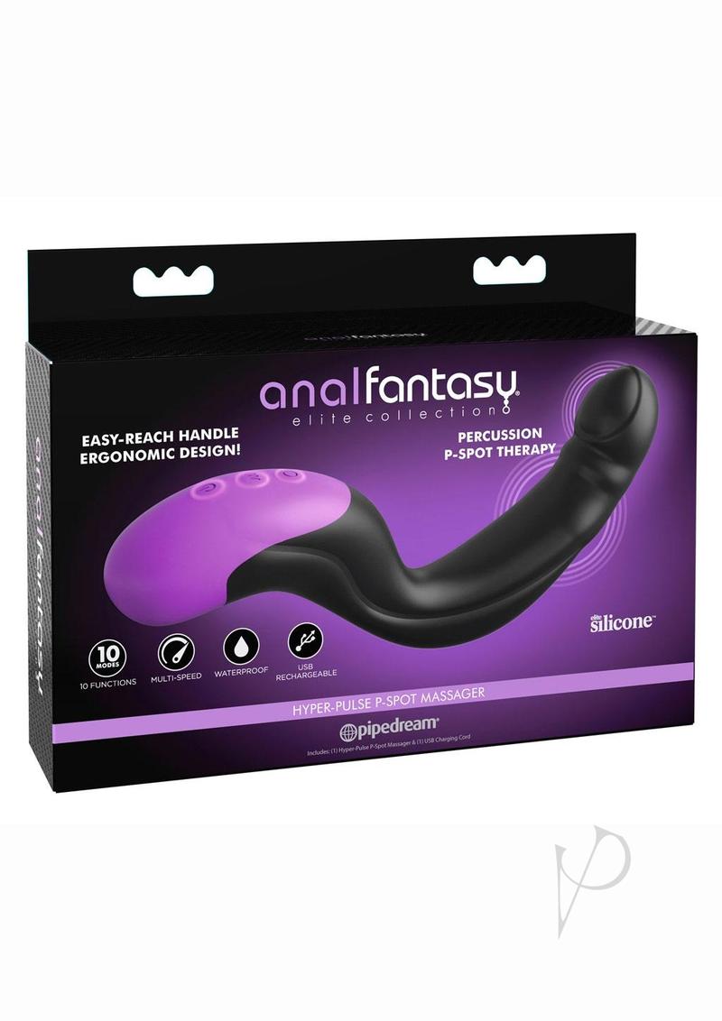 Anal Fantasy Elite Hyper-pulse Black