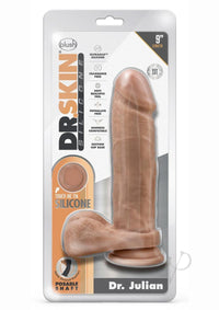 Dr Skin Silic Dr Julian 9 Dildo Mocha