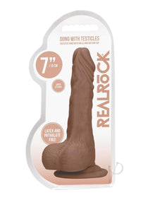 Realrock Dong With Balls 7 Tan