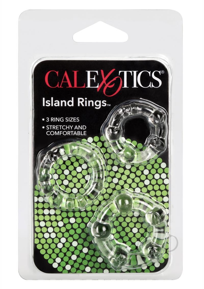 Silicone Island Rings-clear