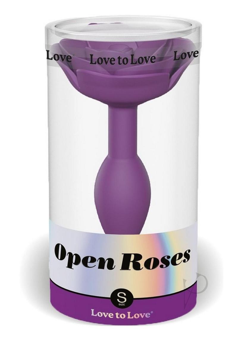 Open Roses Sm Purple