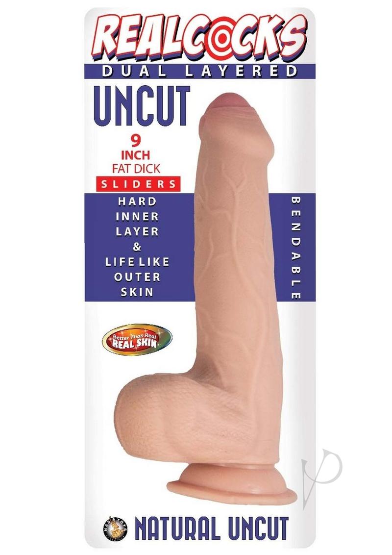 Realcocks Dual Layer Uncut Fat 9 Wht