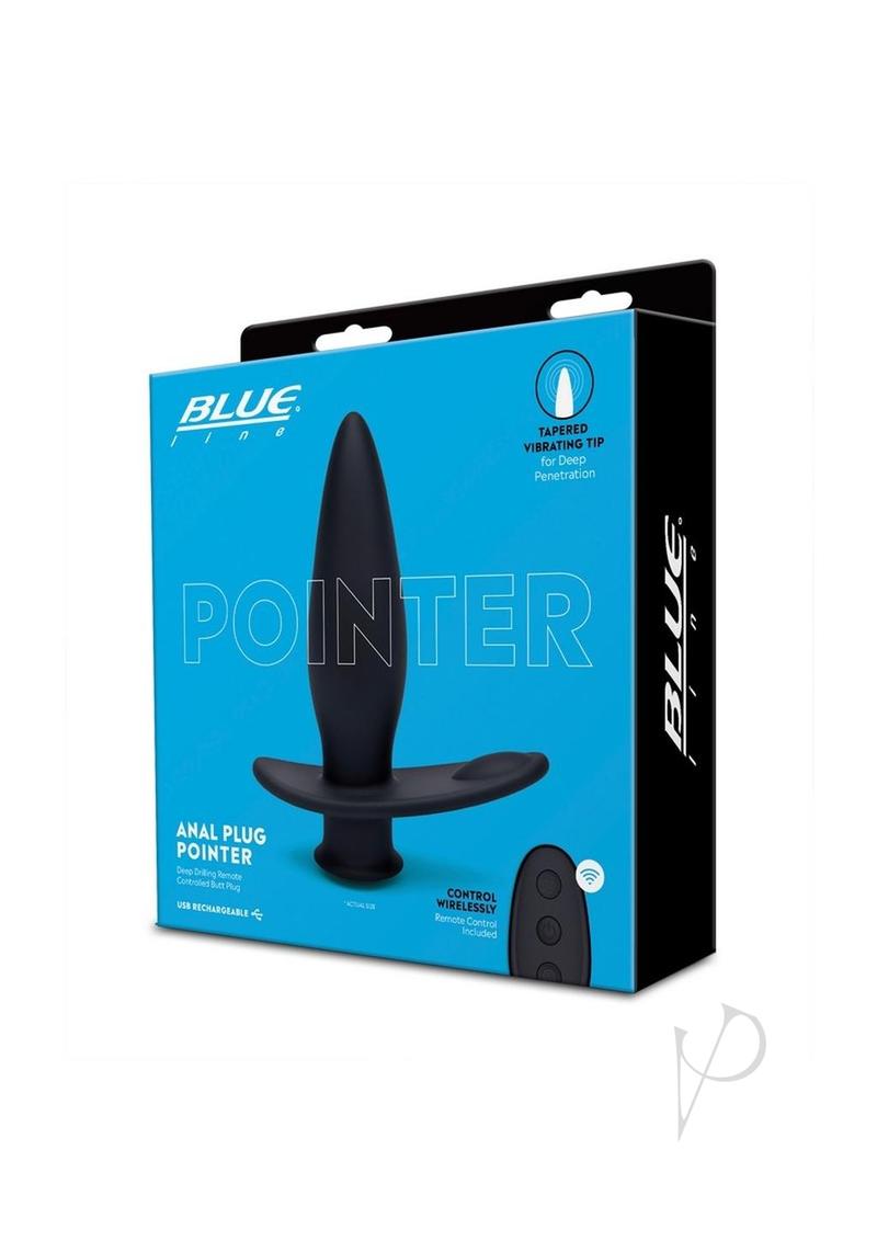 Blue Line Pointer Black