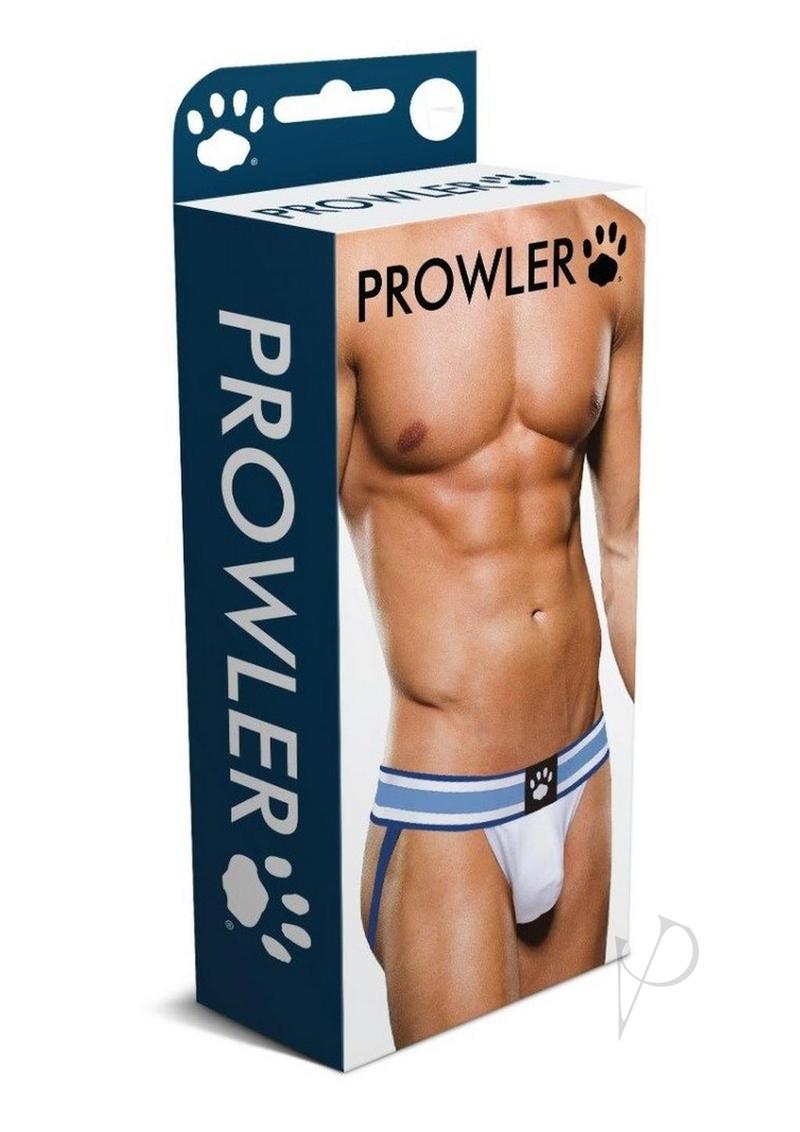 Prowler White/blue Jock Sm