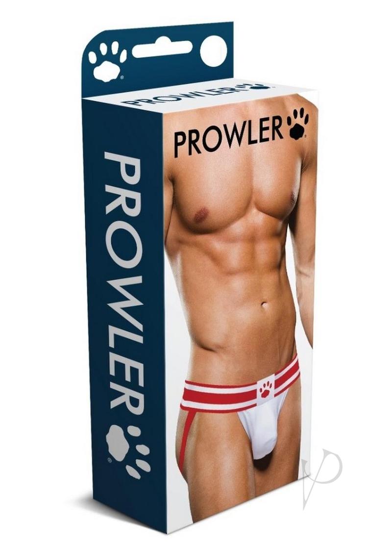 Prowler White/red Jock Lg