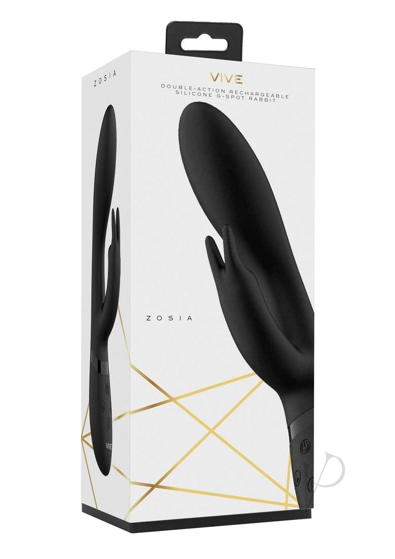 Vive Zosia Clasic Gspot Rabbit Blk(disc)