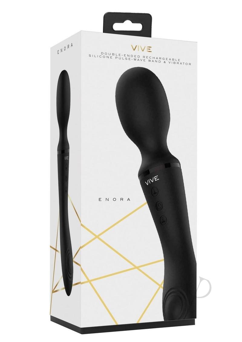 Vive Enora Wand and Vibrator Black(disc)