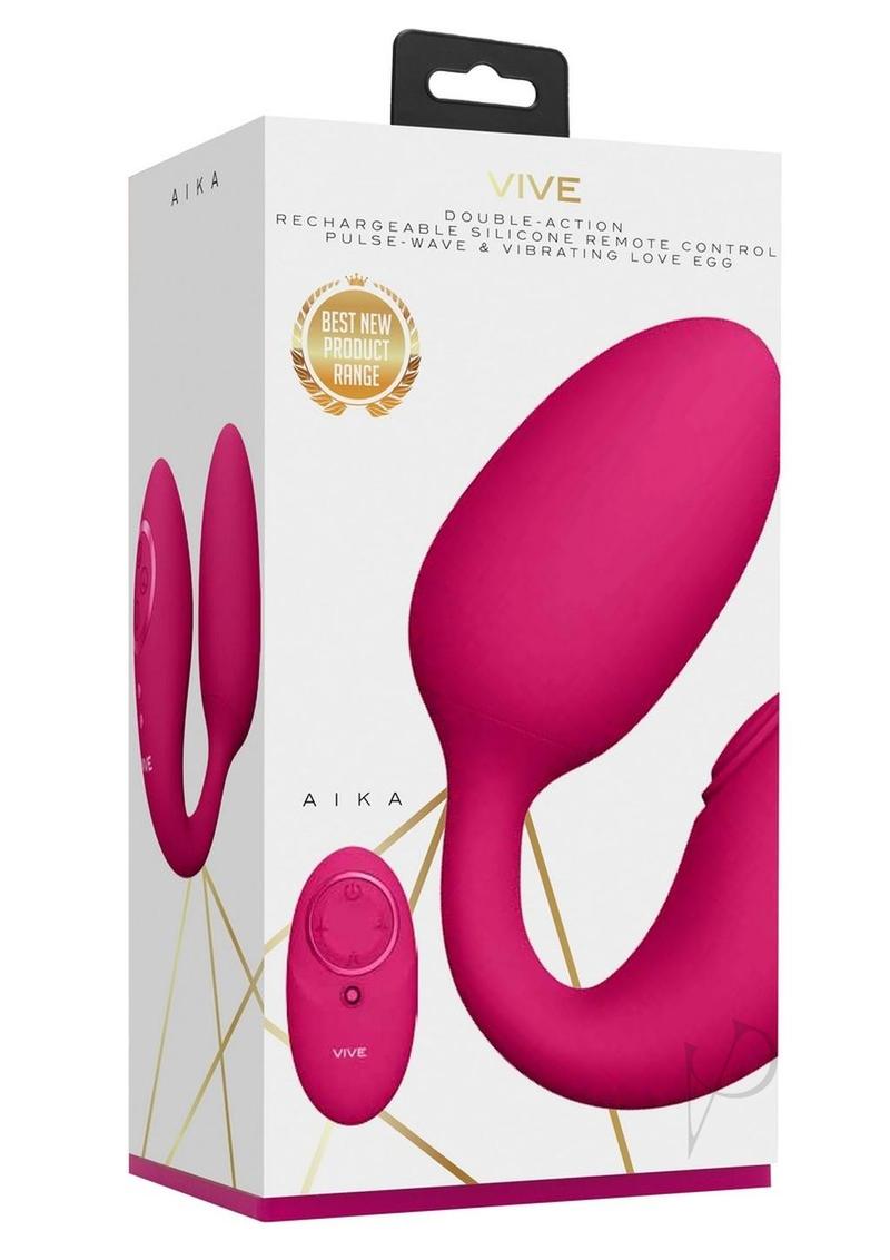 Vive Aika Pulse Wave Egg Pink