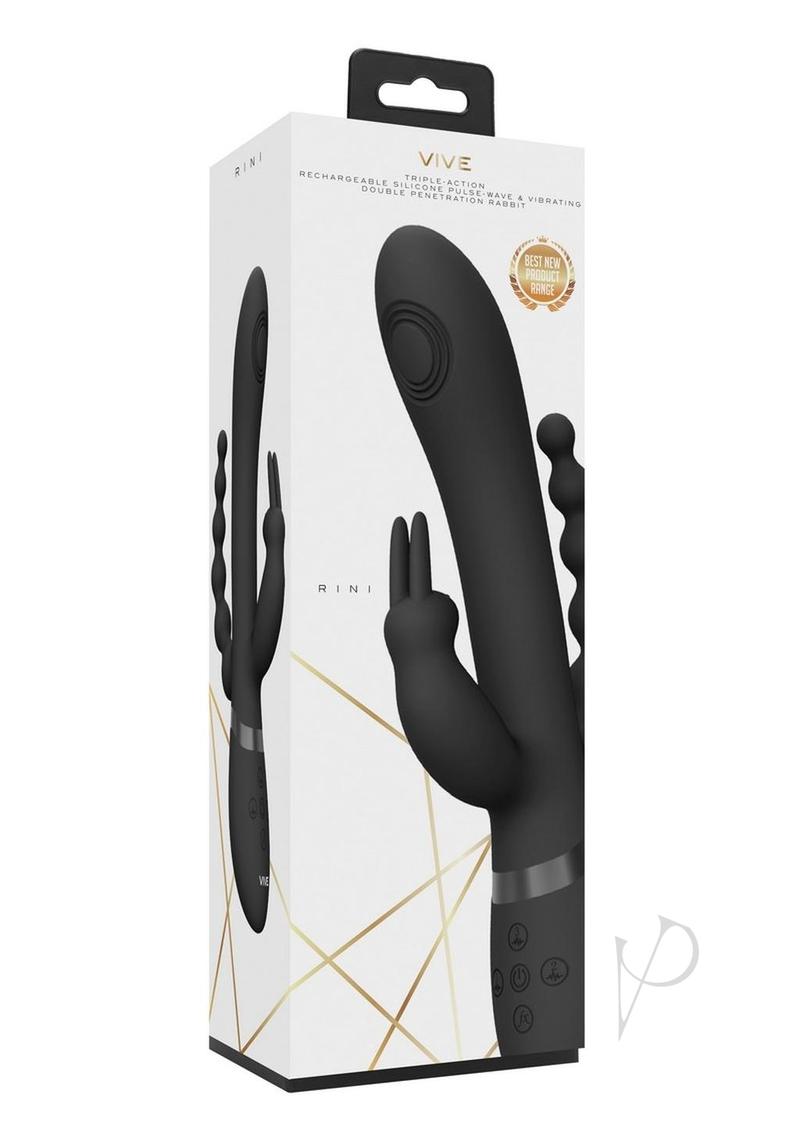 Vive Rini Double Pen Rabbit Black