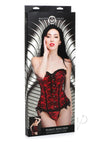 Ms Scarlet Seduction Corset Thong Xl