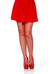 Spandex Industrial Net Tights Os Red