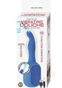 Vibrating Douche Blue