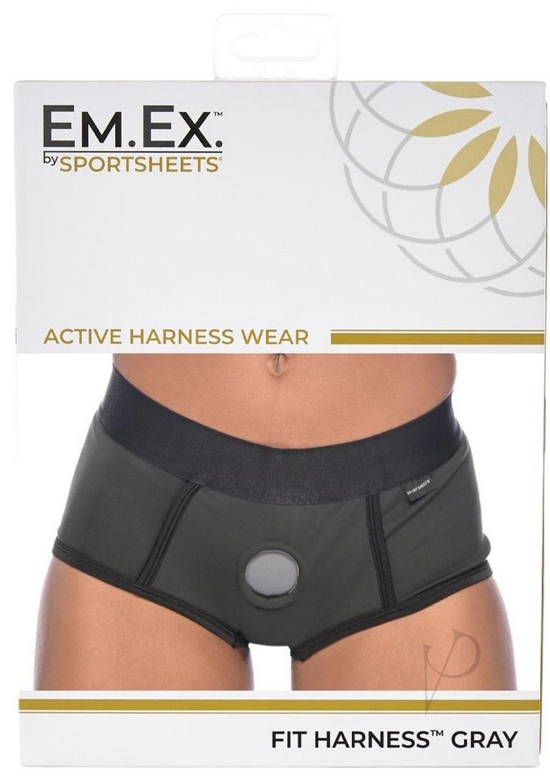 Em Ex Fit Harness Xxlarge Gray