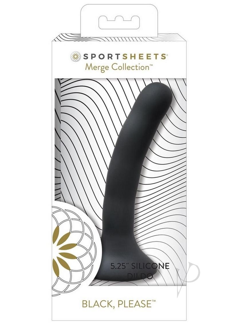 Please Silicone Dildo Black