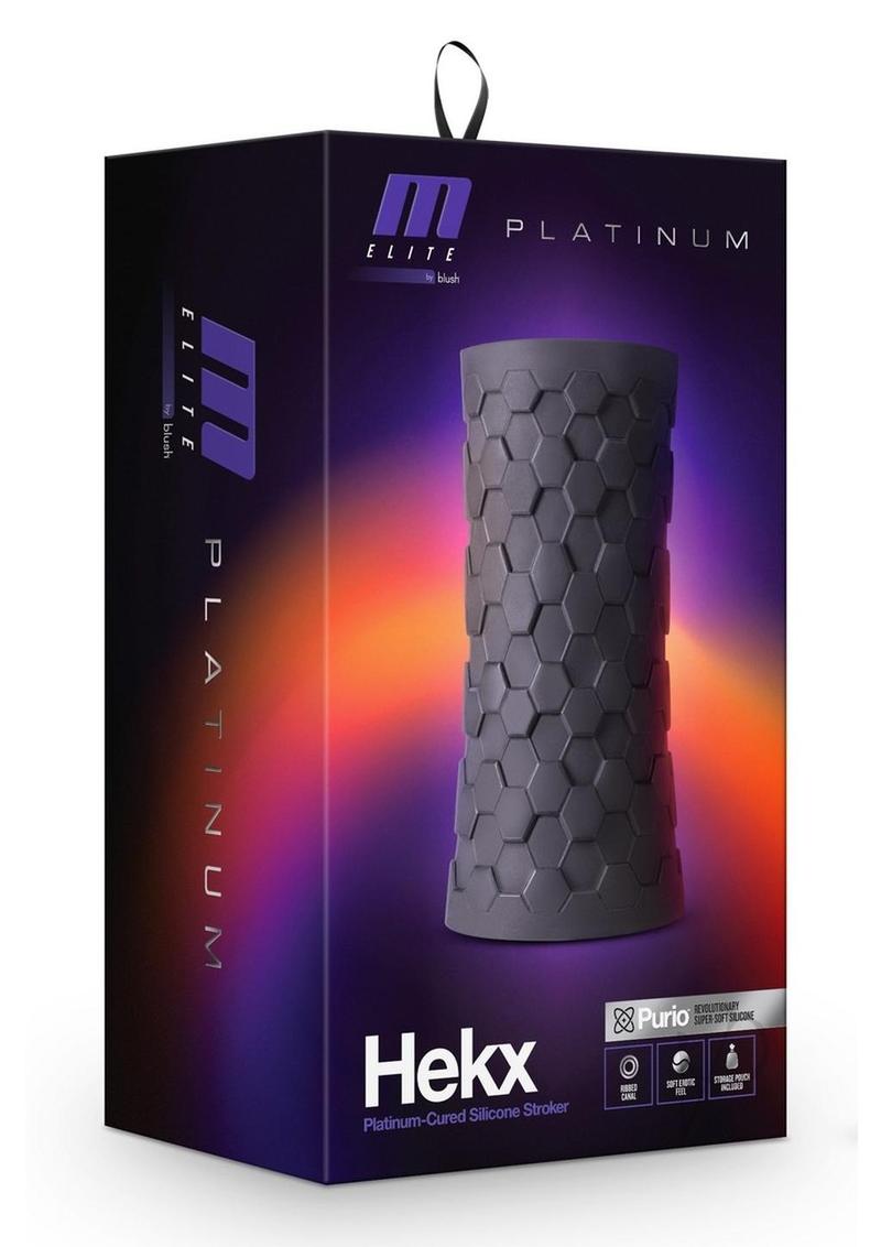 M Elite Platinim Hekx Black