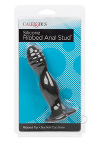 Silicone Ribbed Anal Stud