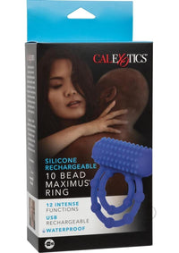 Silicone Recharge 10 Bead Maximus Ring