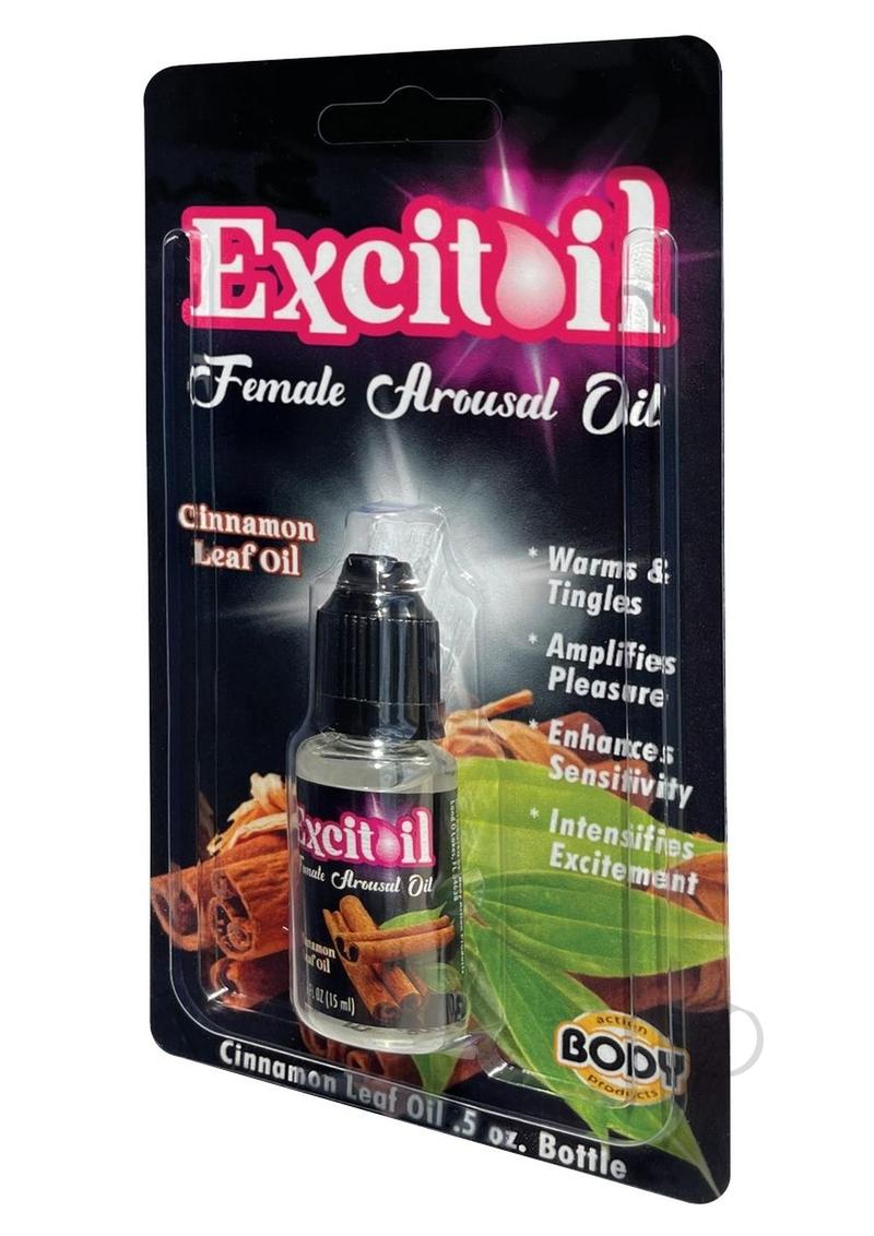 Excitoll Cinnamon Arousal Oil .5oz Card