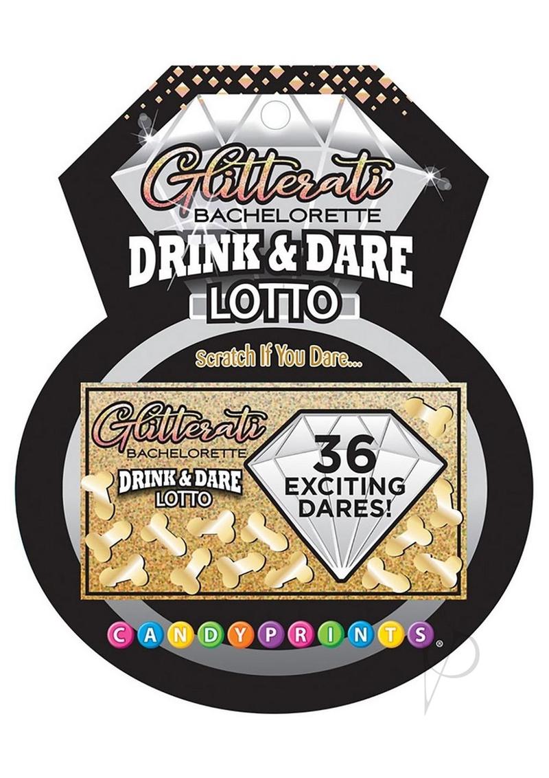 Gliterati Bachelorette Drink/dare Lotto