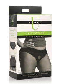 Strap U Lace Envy Crotchless Harn 3xl