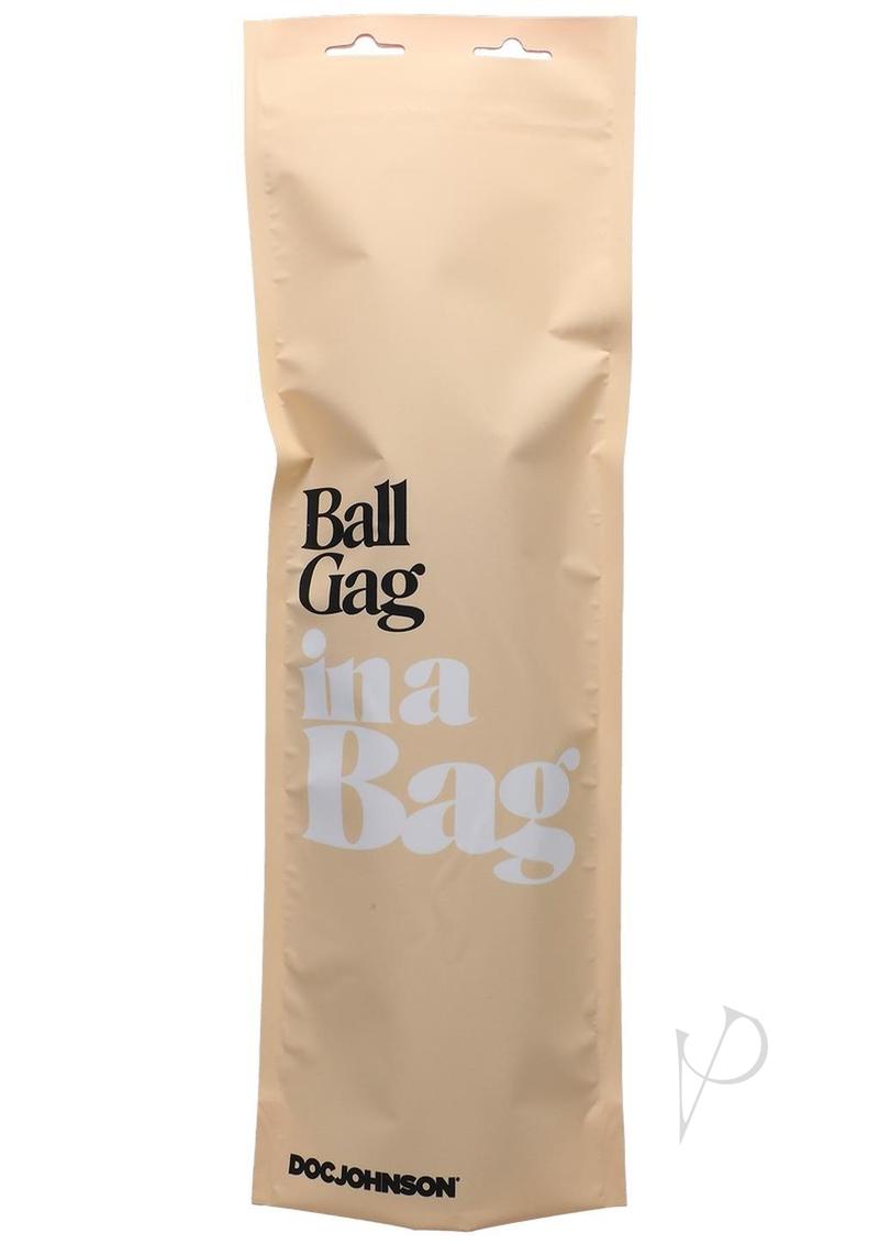 In A Bag Ball Gag Black