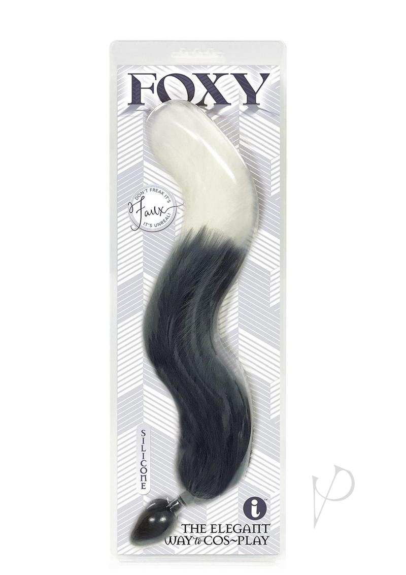 Foxy Fox Tail Plug Silver