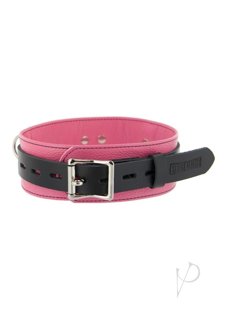 Strict Deluxe Lock Collar Pnk/blk