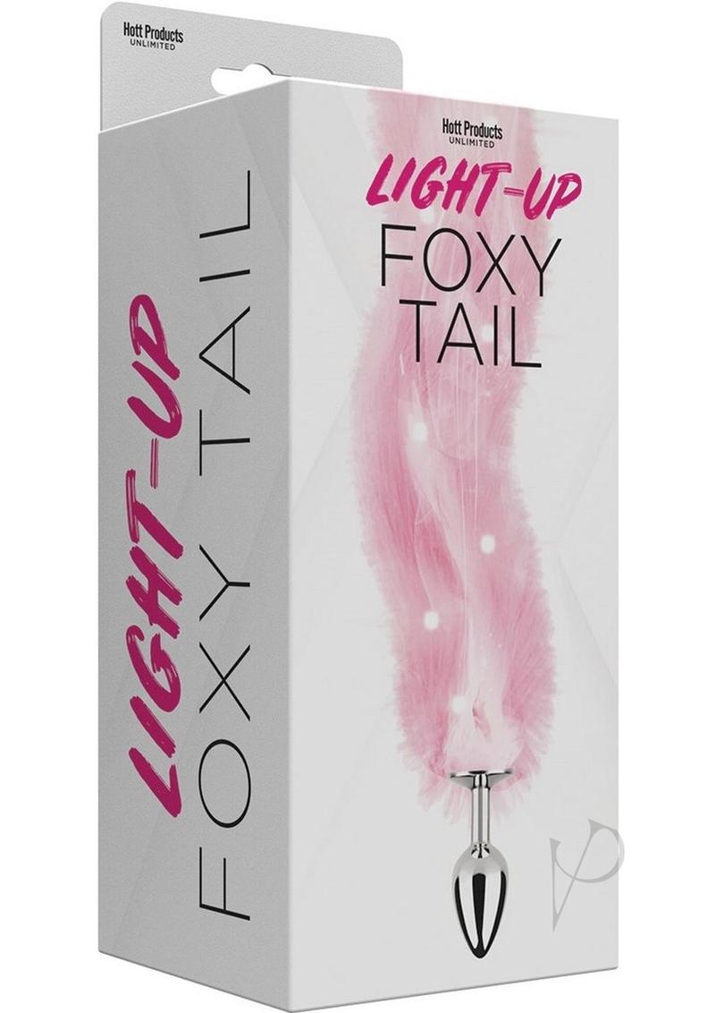 Foxy Tail Butt Plug Pink