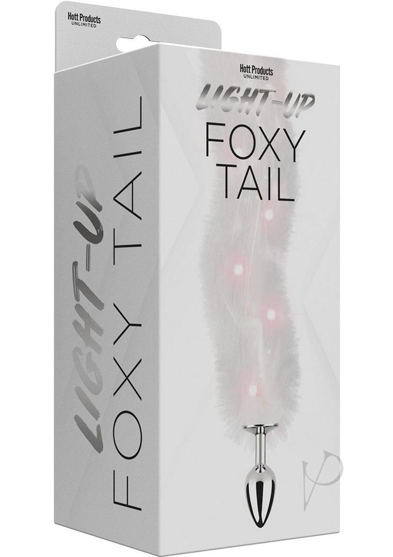 Foxy Tail Butt Plug White