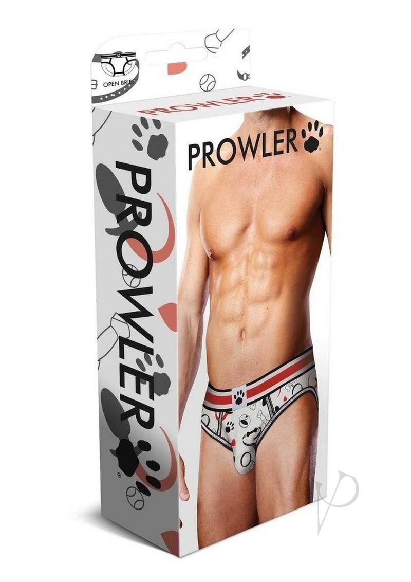 Prowler Puppie Print Open Brief Xs Ss23