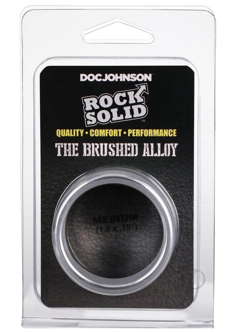 Rock Solid Brushed Alloy Medium