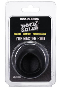 Rock Solid The Master Ring Black