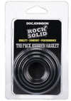 Rock Solid Tri Pk Rubber Gasket Black