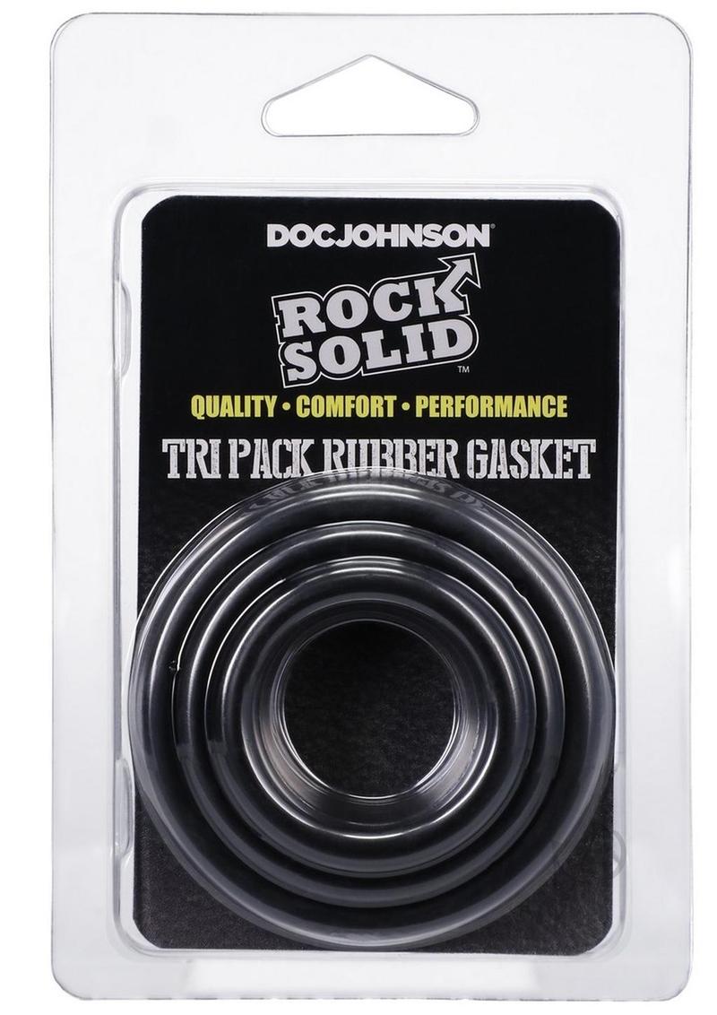 Rock Solid Tri Pk Rubber Gasket Black