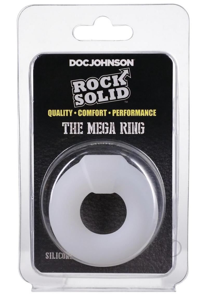 Rock Solid The Mega Ring White