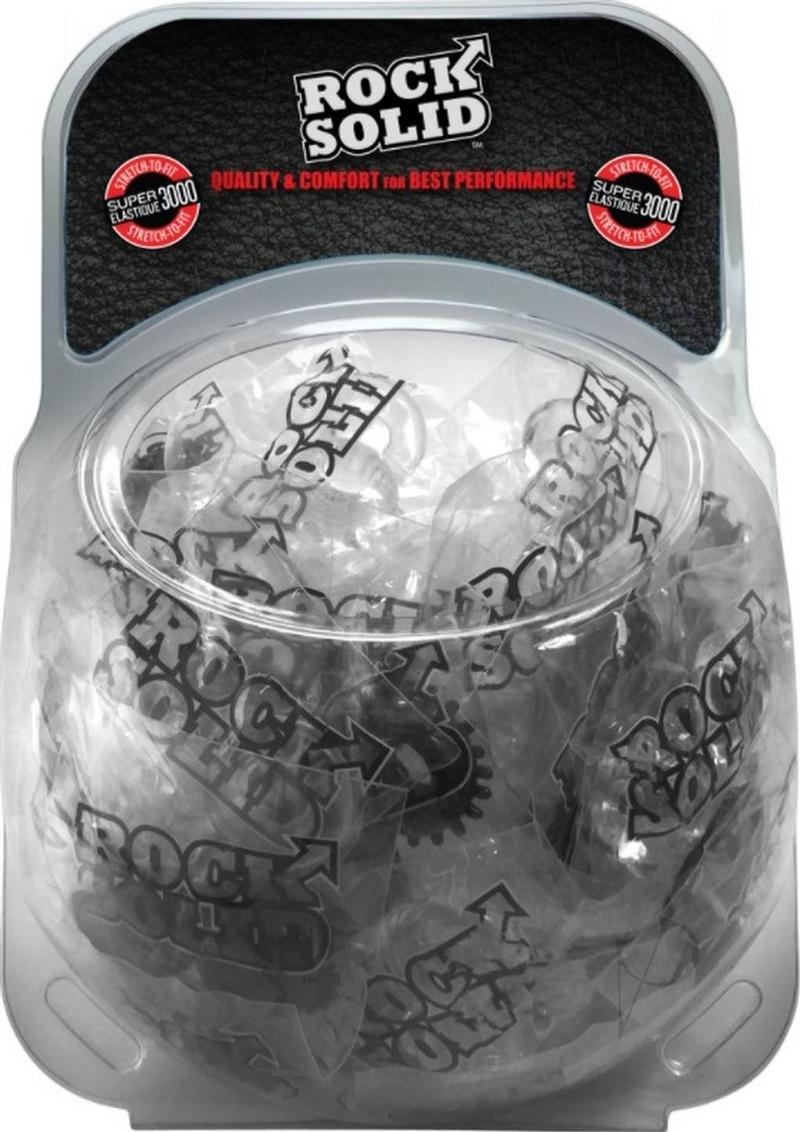 Rock Solid C Ring 2pk Bowl 50pc Asst