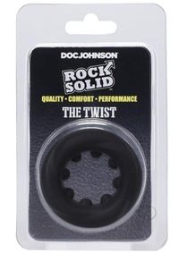 Rock Solid The Twist C Ring Black