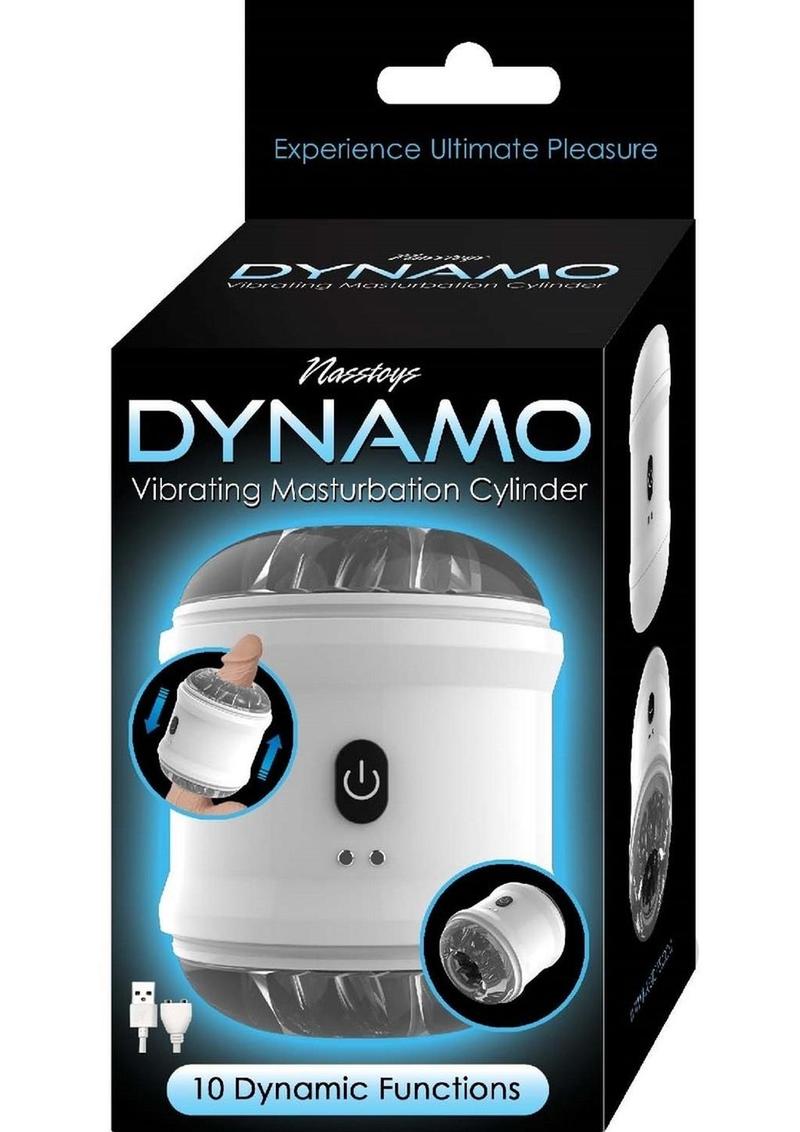 Dynamo Vibrating Masturbator Cup White