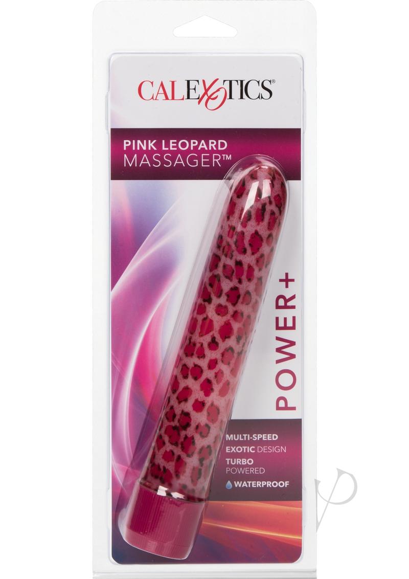 Leopard Massager Pink