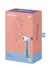 Satisfyer Pro 2 Generation 2 Rechargeable Silicone Clitoral Stimulator 6.5in Blue