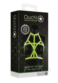 Ouch Bra Harness Gitd L/xl