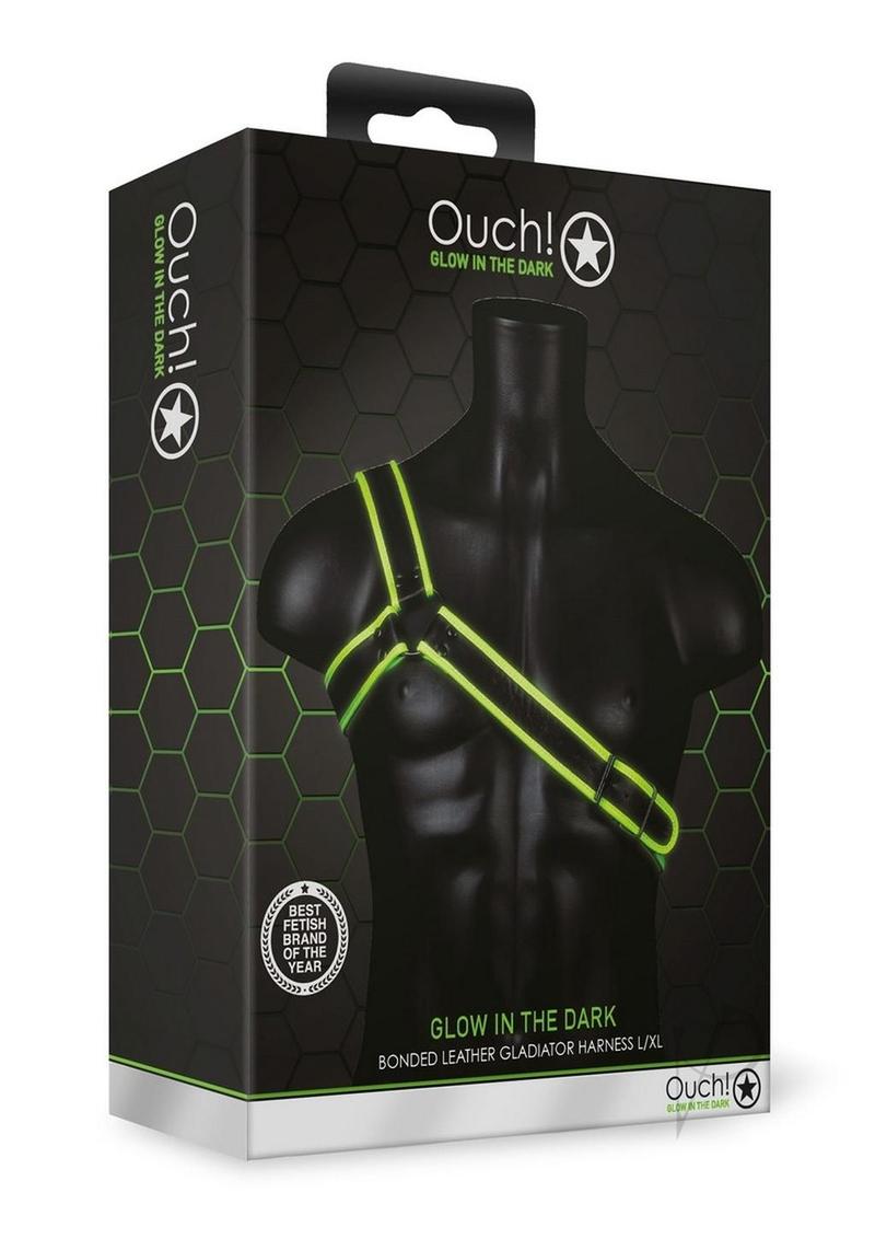 Ouch Gladiator Harness L/xl Gitd